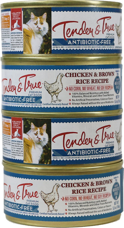 T&T CHKN BRN RCE CAN CAT ( 24 X 5.5 OZ )