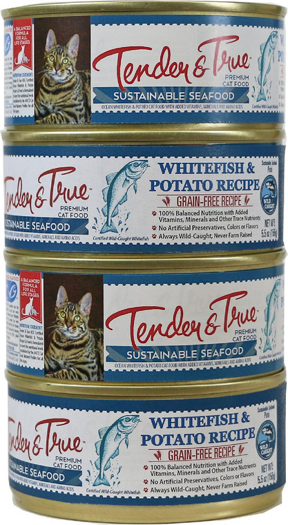 T&T OCN WHT FISH CAN CAT ( 24 X 5.5 OZ )