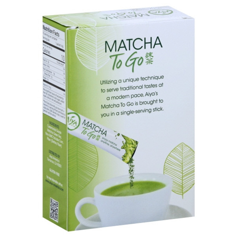 AIYA MATCHA TO GO STKS ( 8 X 10 CT )