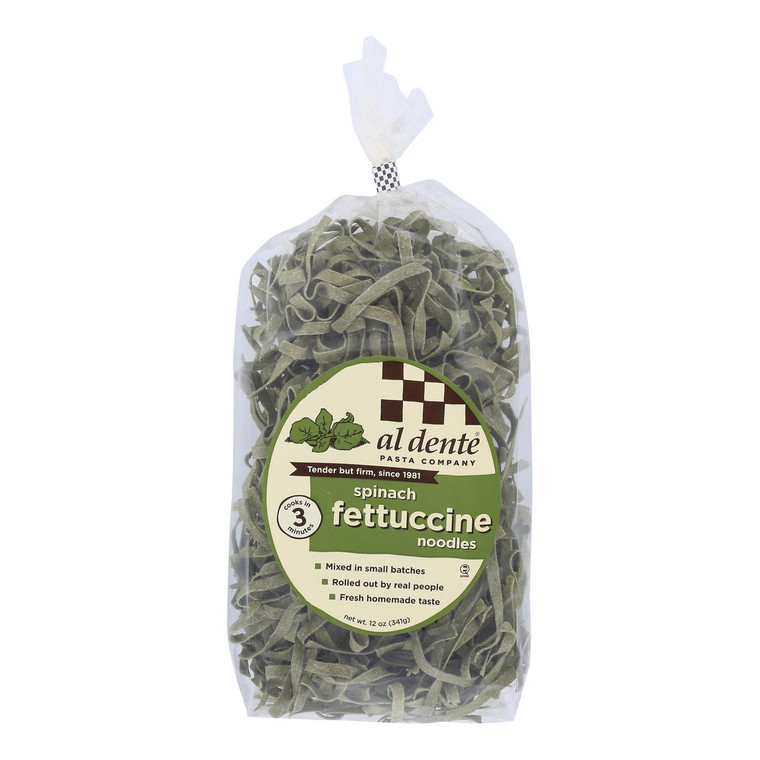 AL DENTE SPINACH FETTUCCINE ( 6X12 OZ )