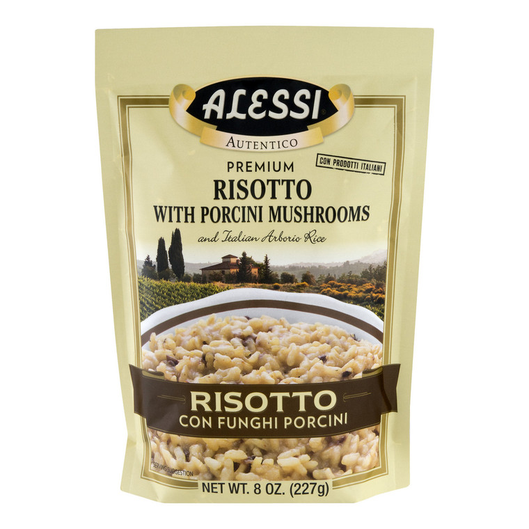 ALESSI FUNGHI RISOTTO W/ PORCINI MUSHROOMS ( 6X8OZ )