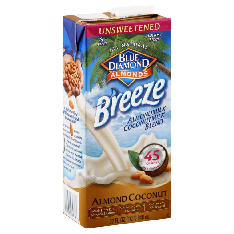 BLUE DIAMOND ALMOND COCONUT UNSWEETENED OR ( 12X32OZ )