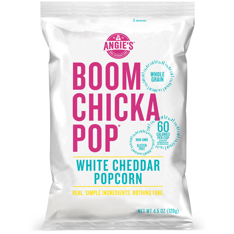 ANGIES BOOM WHTCHDR PCRN ( 12 X 4.5 OZ )