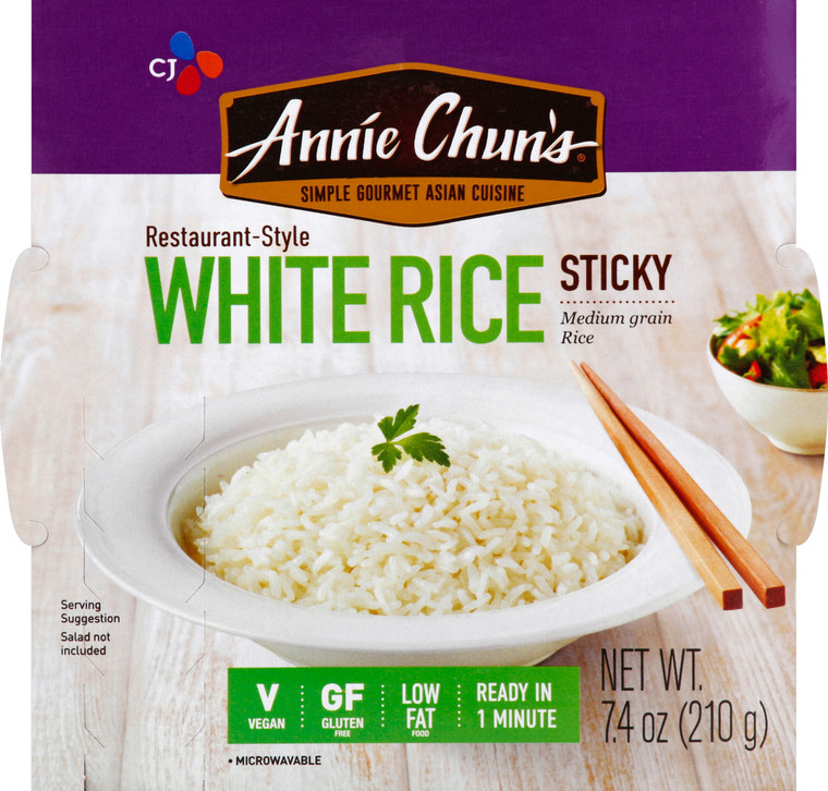 ANNIE CHUN'S RICE EXPRESS STICKY WHITE RICE ( 6X7.4 OZ )