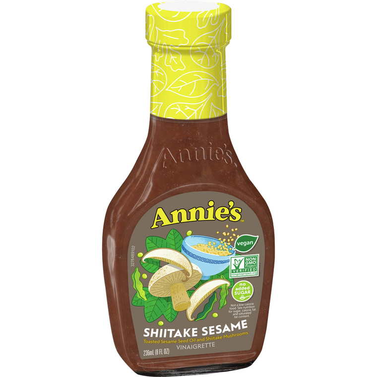 ANNIE'S NATURALS SHIITAKE & SESAME VINAIGRETTE ( 6X8 OZ )