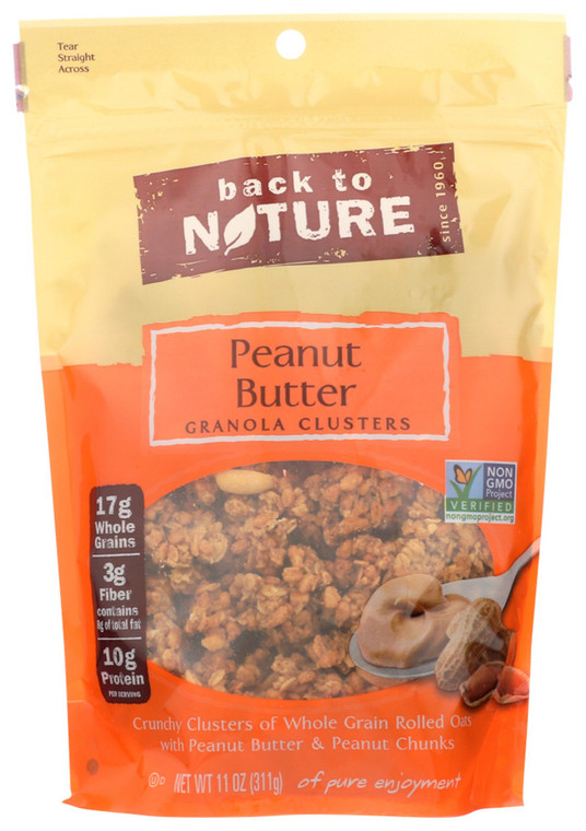 BTN GRANOLA CLUSTER PB ( 6 X 11 OZ )