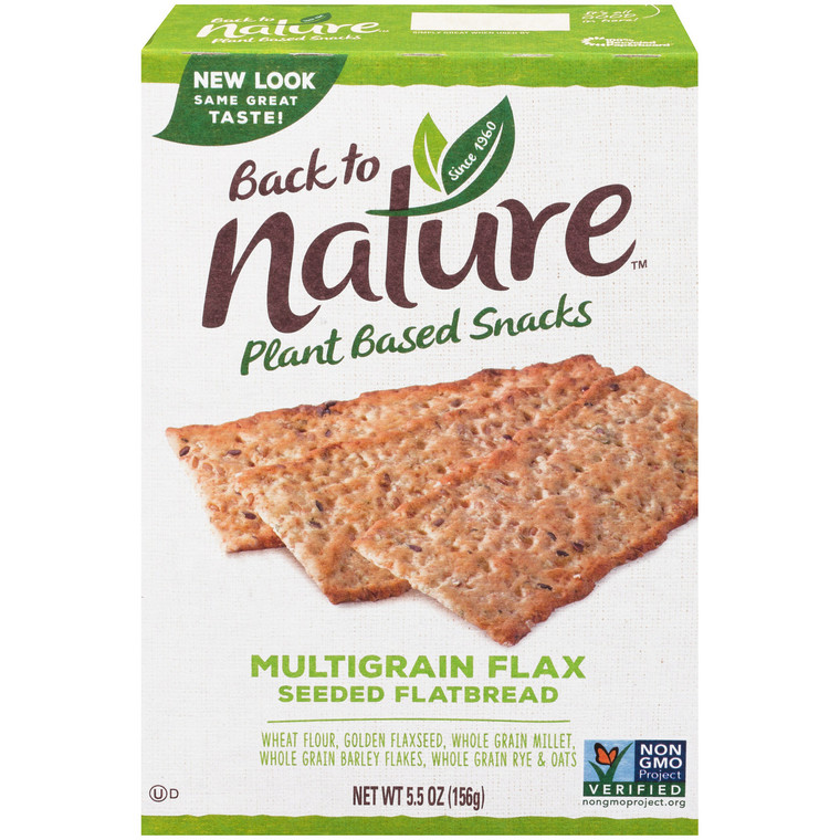 BTN FLTBRD MULTGRN FLAX ( 6 X 5.5 OZ )