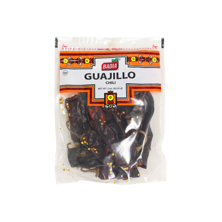 BADIA GUAJILLO CHILI PODS ( 12X3 OZ )