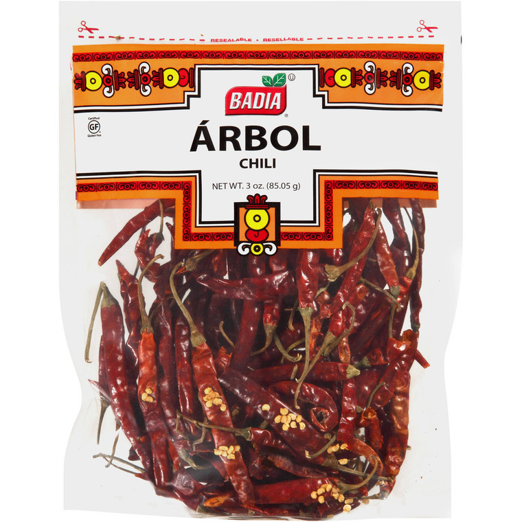 BADIA ARBOL CHILI PODS ( 12X3 OZ )