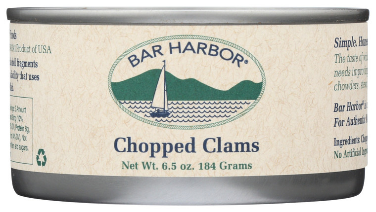 BHARBOR CHOPPED CLAMS ( 12 X 6.5 OZ )