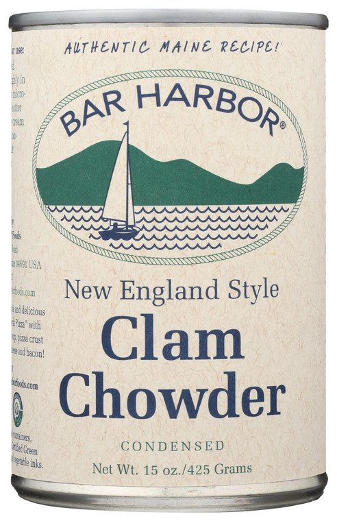 BAR HARBOR NEW ENGLAND CLAM CHOWDER ( 6X15OZ )