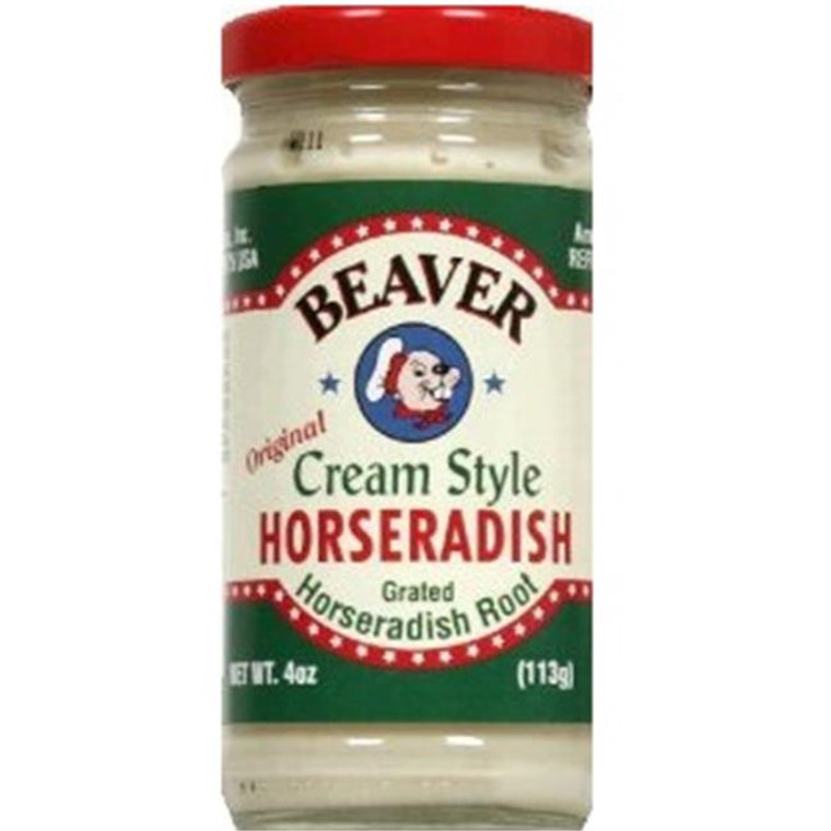 BEAVER HORSERADISH CREME STYLE ( 12X4OZ )
