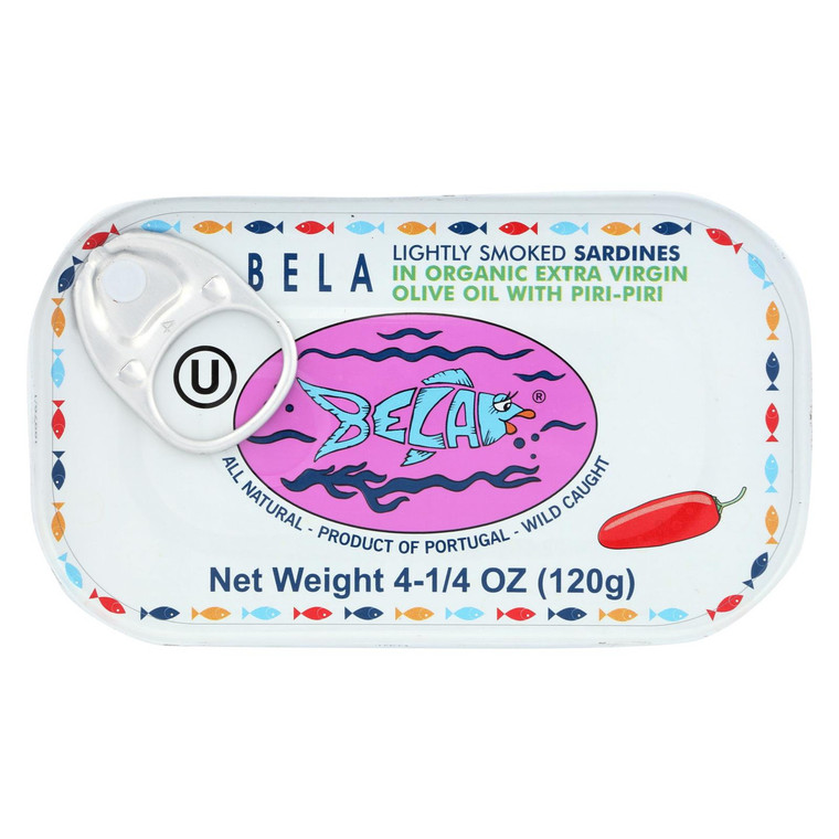 BELA SARD PIRI PIRI SMKE ( 12 X 4.23 OZ )