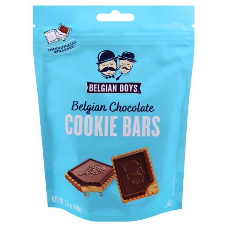 BLGN BAR BLGIAN CHOC CKY ( 6 X 3.5 OZ )