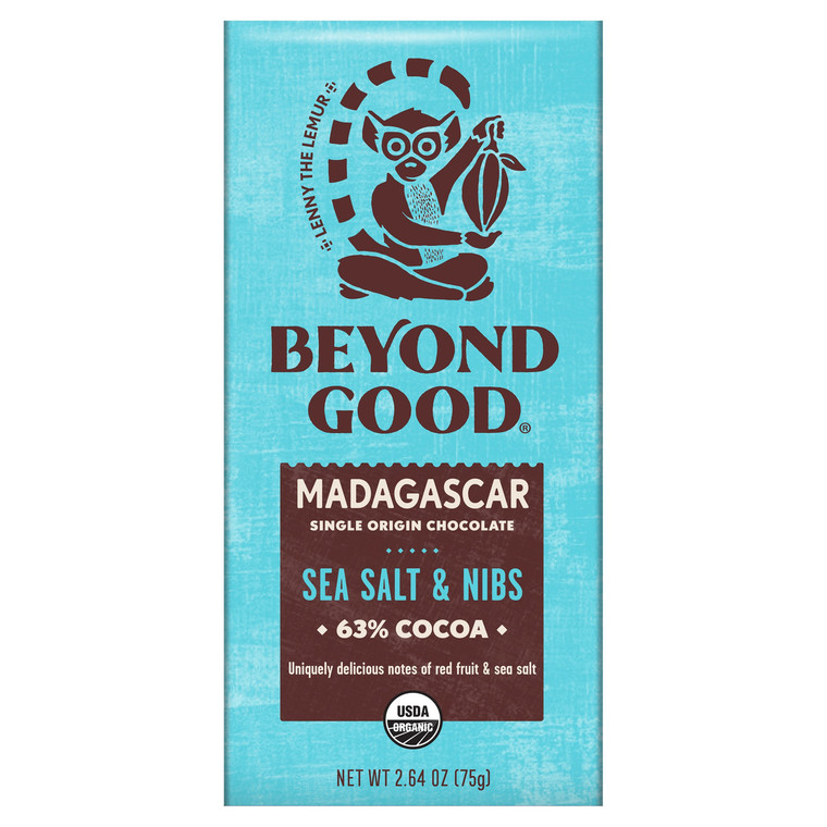 BGOOD SEA SALT/NIBS ( 10 X 2.64 OZ )