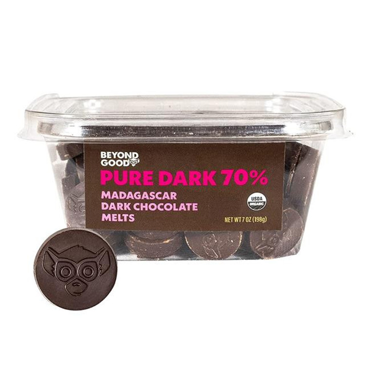 OG1 BGOOD 70%DK CHOC MLT ( 8 X 7 OZ )