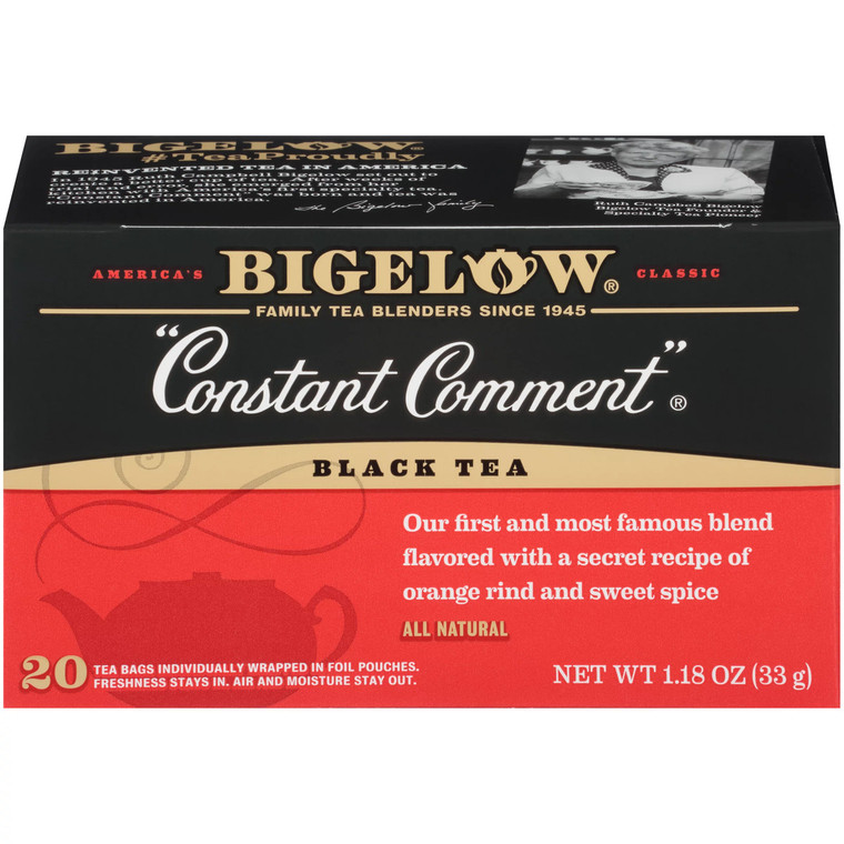 BIGELOW CONSTANT COMMENT TEA ( 6X20 BAG )