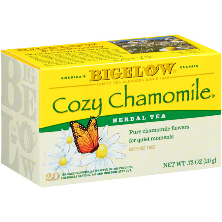 BIGELOW COZY CHAMOMILE HERB TEA ( 6X20 BAG )