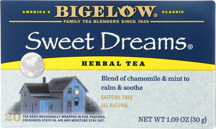BIGELOW SWEET DREAMS HERB TEA ( 6X20 BAG )