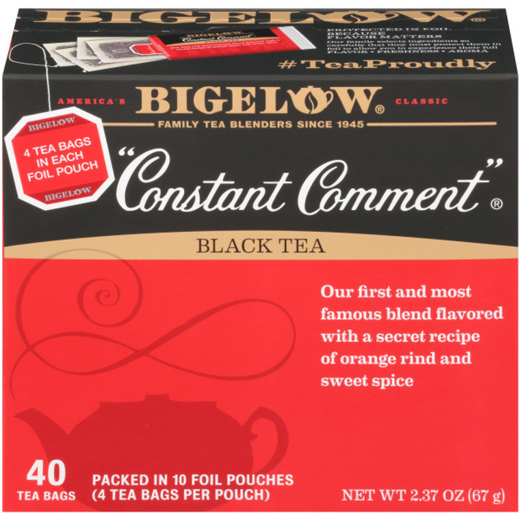BIGELOW CONSTANT COMMENT TEA ( 6X40BG )