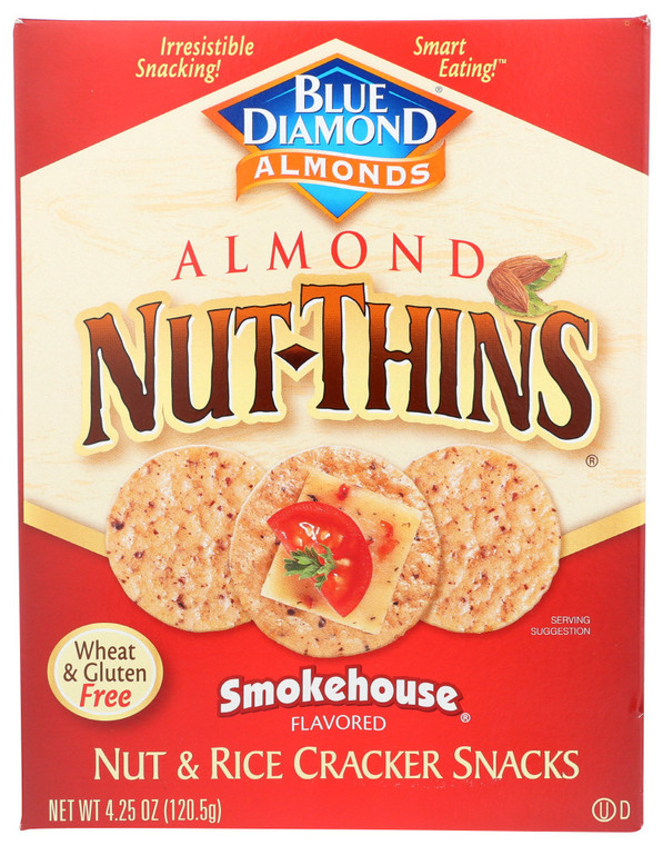 BLUE DIAMOND SMK ALMD NUT THIN ( 12X4.25OZ )