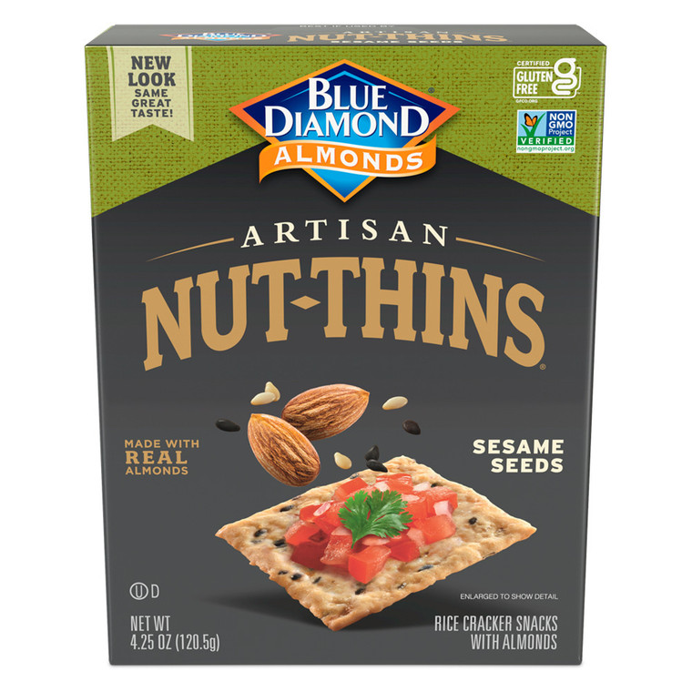 BLUE DIAMOND SESAME NUT THIN ( 12X4.25OZ )