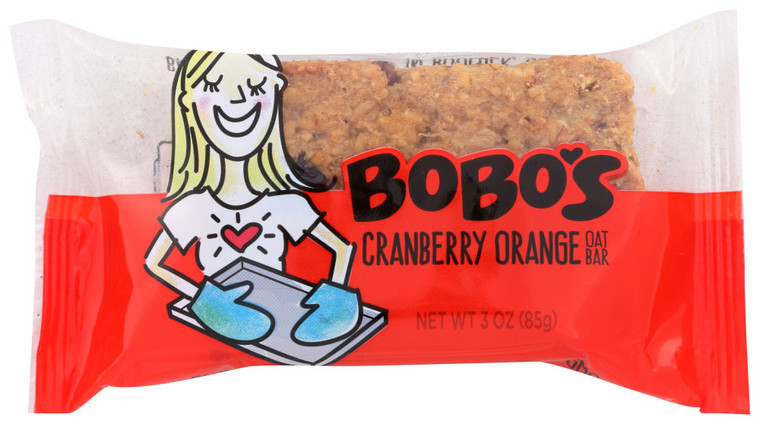 BOBOS OAT BARS CRANBERRY ( 12 X 3 OZ )