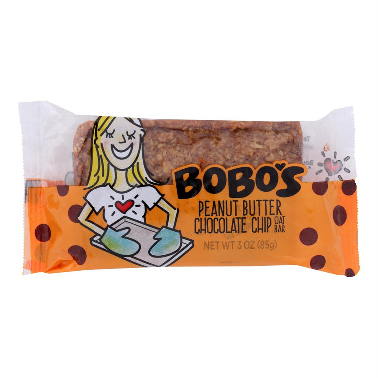 BOBOS OAT BAR PBTR CCHIP ( 12 X 3 OZ )