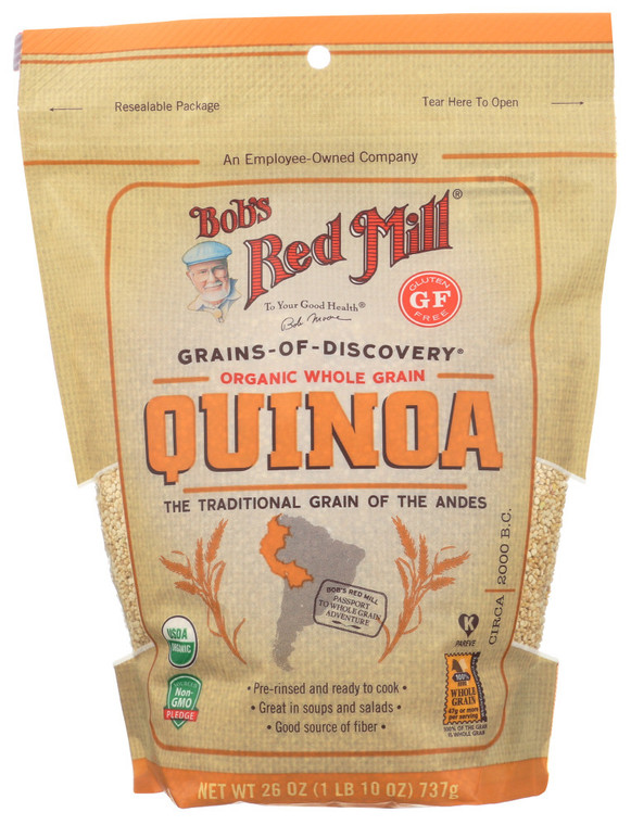 OG2 BOBS QUINOA WHL GRN ( 4 X 26 OZ )