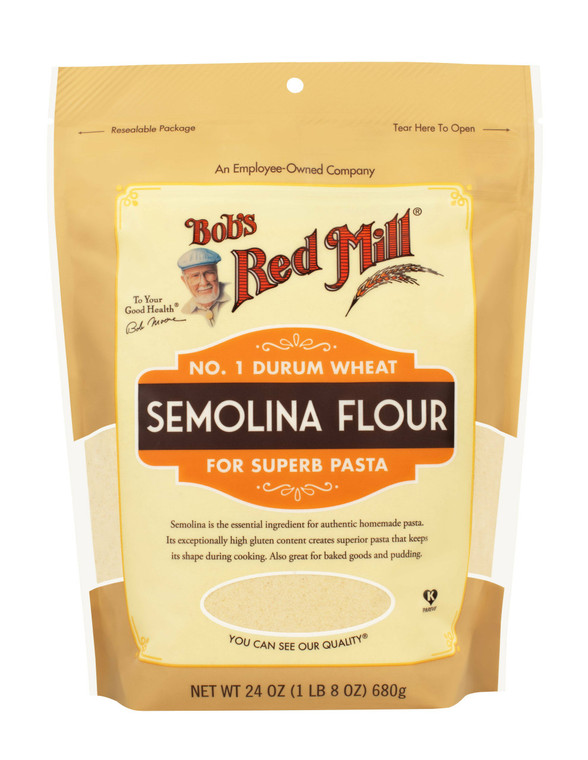 BOBS FLOUR SEMOLINA ( 4 X 24 OZ )