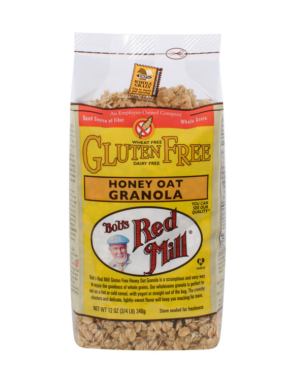 BOBS GRANOLA HNY OAT GF ( 4 X 12 OZ )