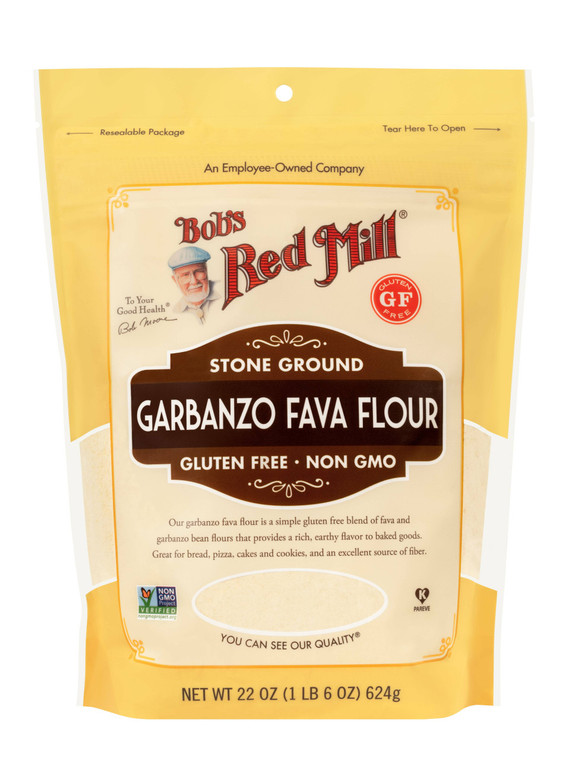 BOBS FLOUR GRBNZO/FAVGF ( 4 X 22 OZ )