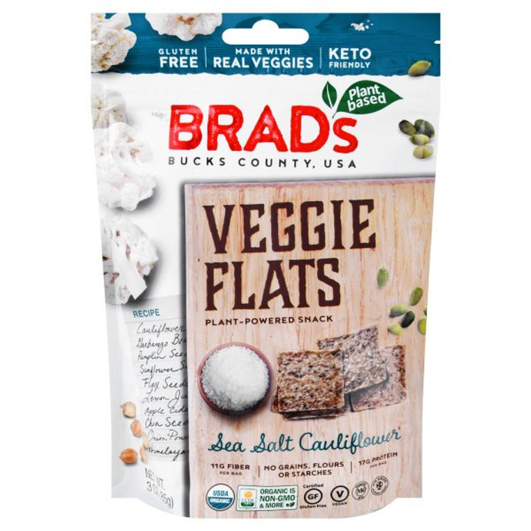OG2 BRADS CFLWR VEG CHPS ( 12 X 3 OZ )