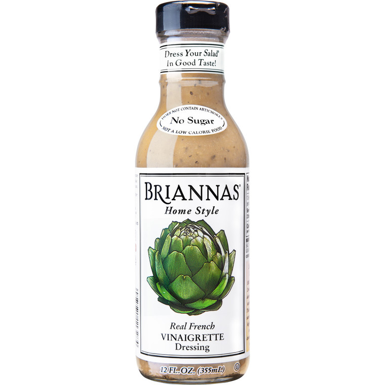 BRIANNA'S REAL FRENCH VINAIGRETTE DRESSING ( 6X12OZ )