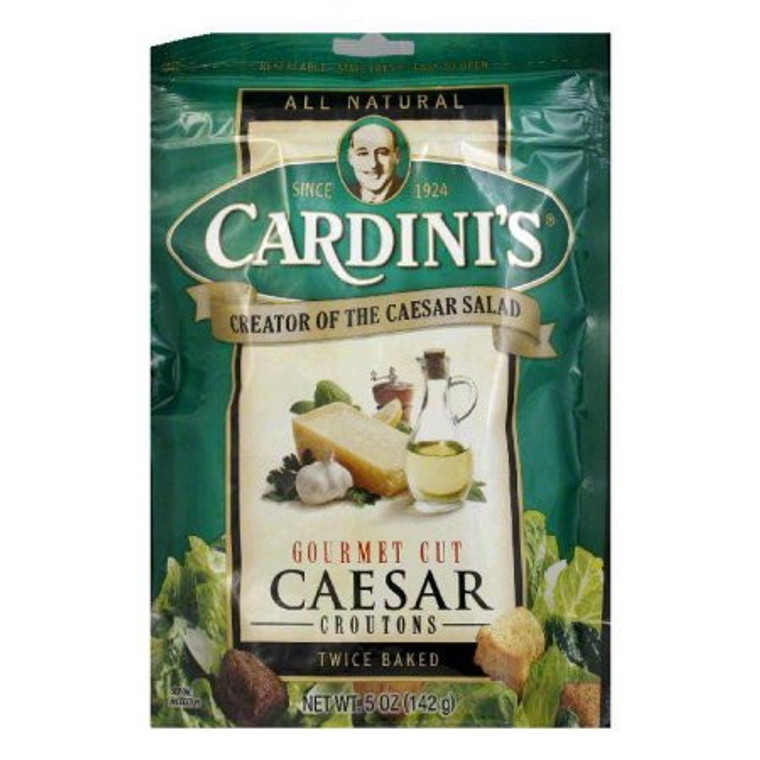 CARDINI GOURMET CUT CAESAR CROUTONS ( 12X5OZ )