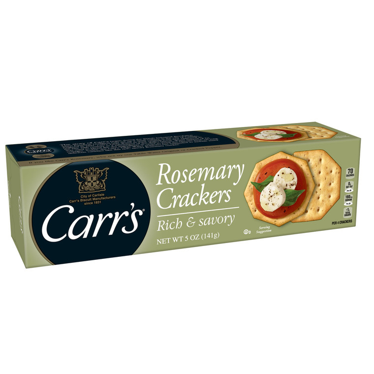 CARR CRKRS ROSEMARY ( 12 X 5 OZ )