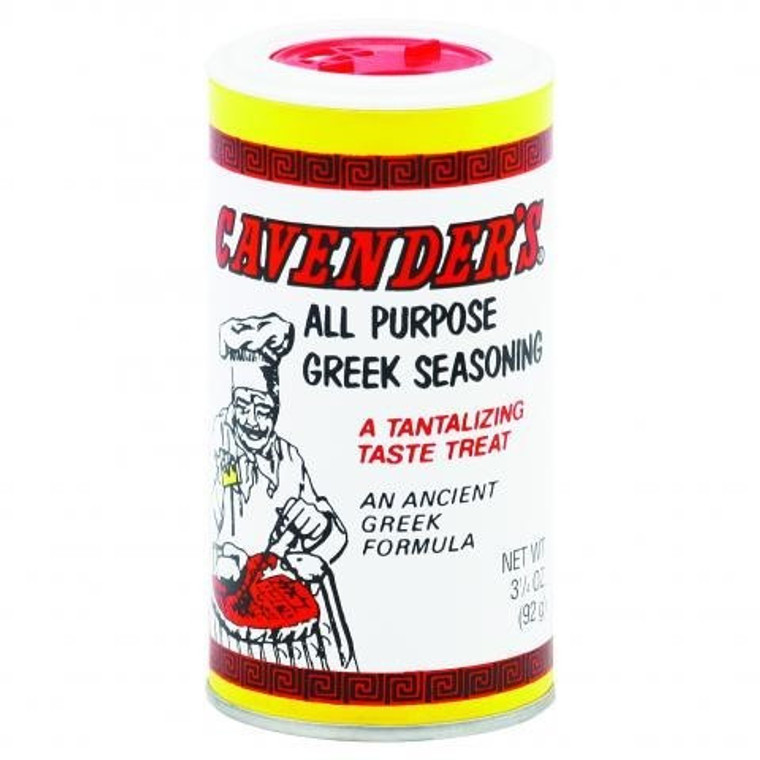 CAVENDER ALL PURPOSE GREEK SEASONING ( 12X3.25 OZ )