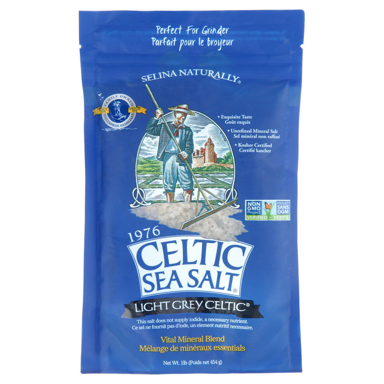 CELTIC LIGHT GREY SEA SALT BAG ( 6 X 1 LB )