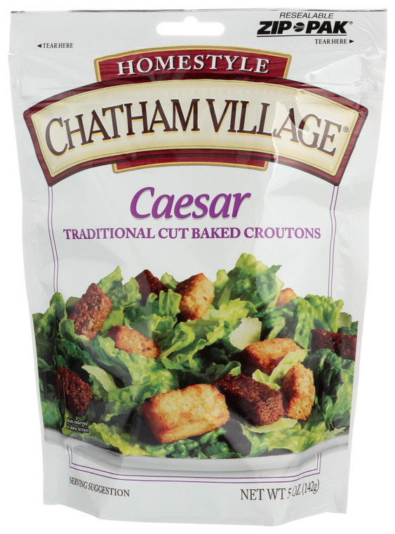 CHATHAM VILLAGE CAESAR CROUTONS ( 12X5 OZ )