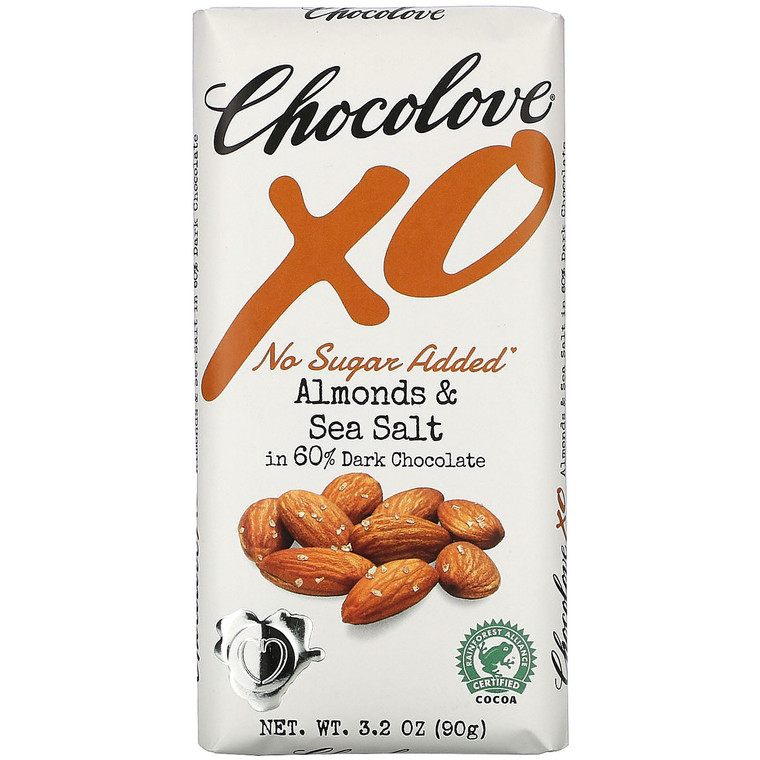 CH LOVE DK CHOC ALM SSLT ( 12 X 3.2 OZ )