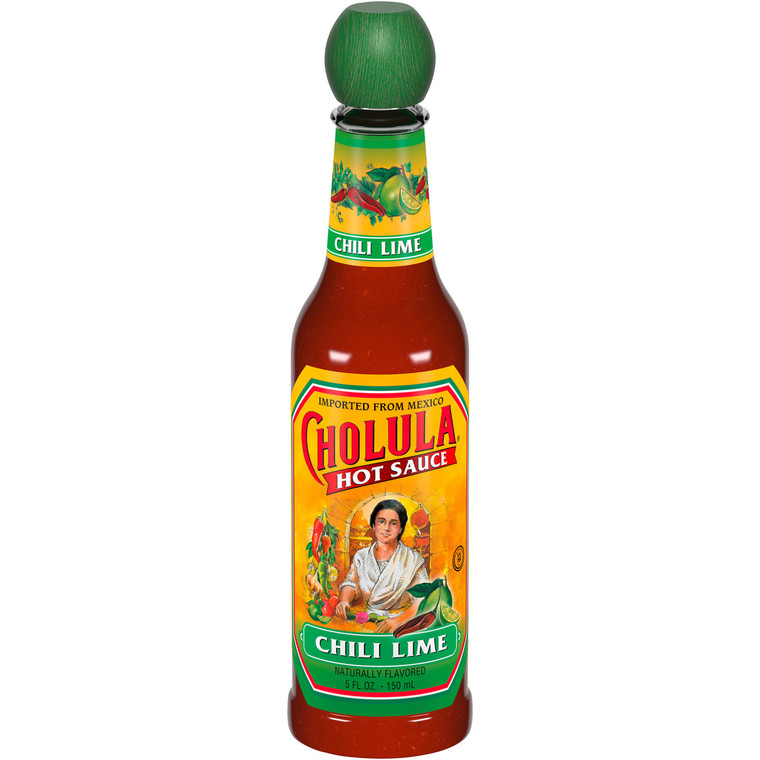 CHOLULA CHILE LIME HOT SAUCE ( 12X5 OZ )
