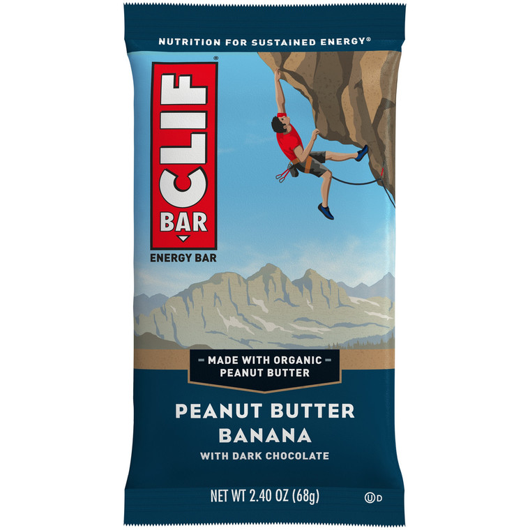 OG3 CLIF PB BAN DK CH BR ( 12 X 2.4 OZ )