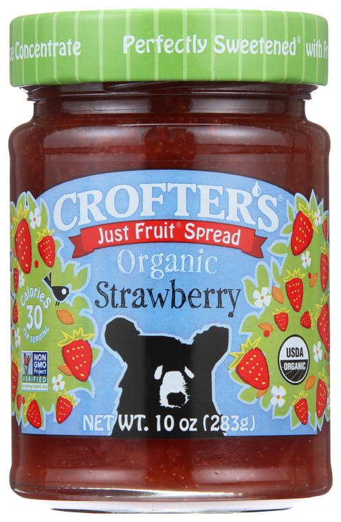 CROFTERS STRAWBERRY FRUIT SPREAD ( 6X10 OZ )