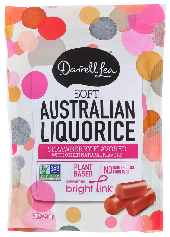 DARRELL LEA LICORICE STRAWBERRY ( 8X7OZ )