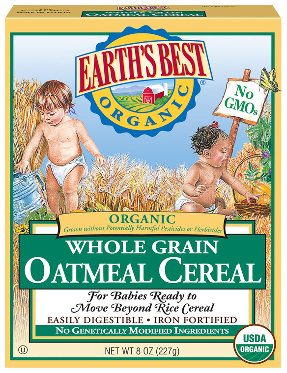 EARTH'S BEST OATMEAL CEREAL ( 12X8 OZ )