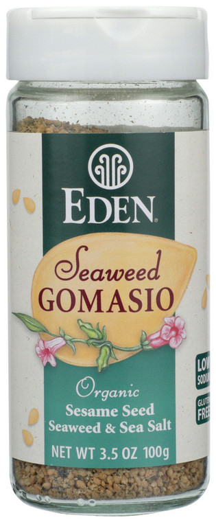 EDEN FOODS SEAWEED GOMASIO SESAME SALT ( 12X3.5 OZ )