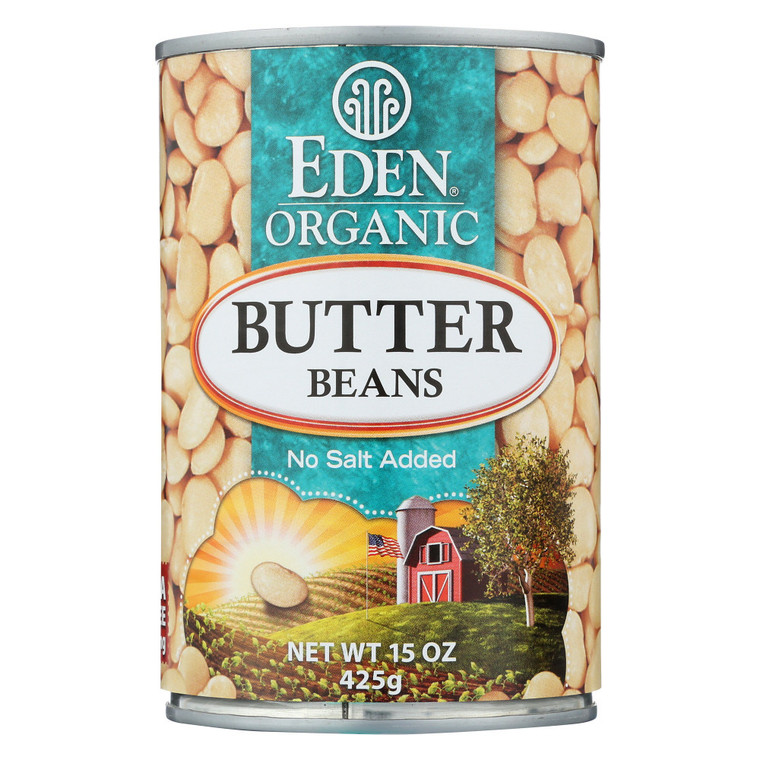 EDEN FOODS BUTTER LIMA BEANS ( 12X15 OZ )