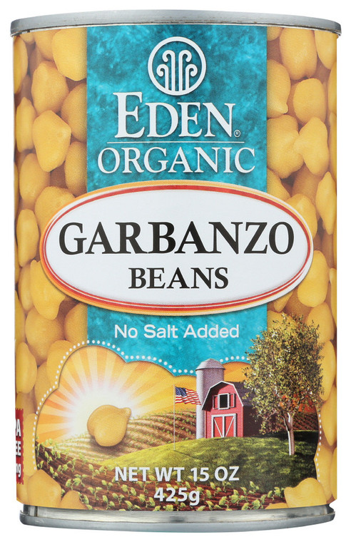 EDEN FOODS GARBANZOS BEANS CAN ( 12X15 OZ )