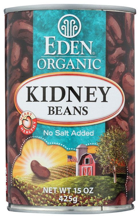 EDEN FOODS KIDNEY BEANS CAN ( 12X15 OZ )