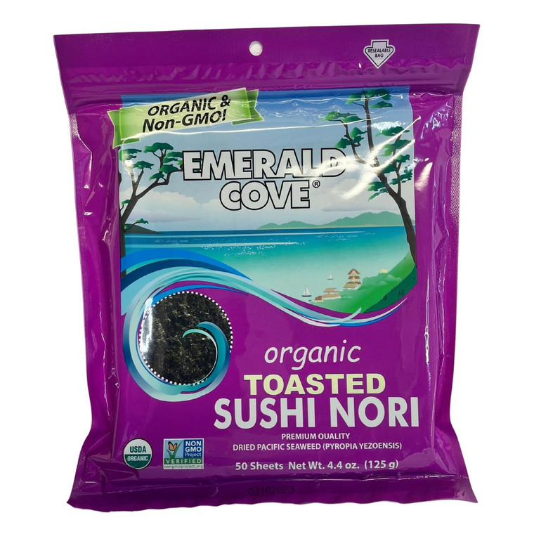 EMERALD COVE SUSHI NORI TOASTED ( 4X50 SHT )